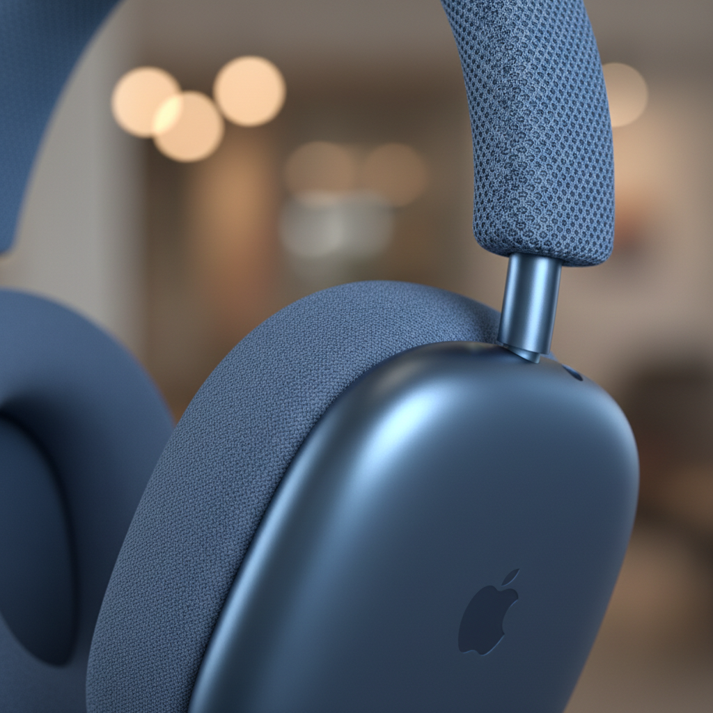 Apple AirPods Max 2 Blue - Detail Close-up